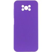 Чохол Silicone Cover Lakshmi Full Camera (AAA) для Xiaomi Poco X3 NFC / Poco X3 Pro Фиолетовый (46081)