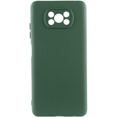 Чохол Silicone Cover Lakshmi Full Camera (AAA) для Xiaomi Poco X3 NFC / Poco X3 Pro Зелёный (46072)