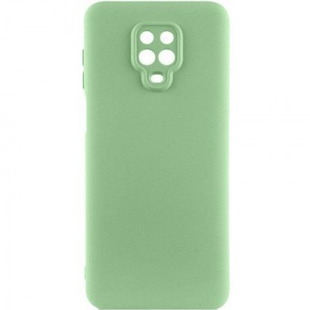 Чохол Silicone Cover Lakshmi Full Camera (AAA) для Xiaomi Redmi Note 9s / Note 9 Pro /Note 9 Pro Max Мятный (46120)