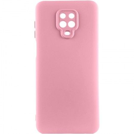 Чохол Silicone Cover Lakshmi Full Camera (AAA) для Xiaomi Redmi Note 9s / Note 9 Pro /Note 9 Pro Max Рожевий (46122)