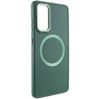 TPU чохол Bonbon Metal Style with MagSafe для Samsung Galaxy S23 FE Зелёный (46146)