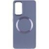 TPU чохол Bonbon Metal Style with MagSafe для Samsung Galaxy S23 FE Серый (46149)