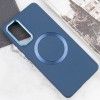 TPU чохол Bonbon Metal Style with MagSafe для Samsung Galaxy S23 FE Синий (46150)
