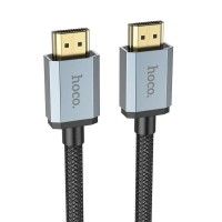 Дата кабель Hoco US03 4KHDMI Male To 4KHDMI Male (1m) Чорний (44391)