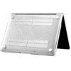 Чохол-накладка Glitter для Apple MacBook Pro 16.2'' (A2485/A2780) Прозрачный (45264)