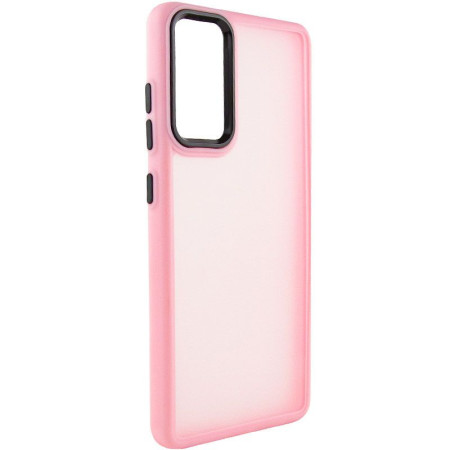 Чохол TPU+PC Lyon Frosted для Motorola Moto G22 Рожевий (45329)