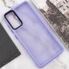 Чохол TPU+PC Lyon Frosted для Motorola Moto G22 Пурпурний (45327)