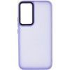 Чохол TPU+PC Lyon Frosted для Samsung Galaxy A52 4G / A52 5G / A52s Пурпурний (45406)