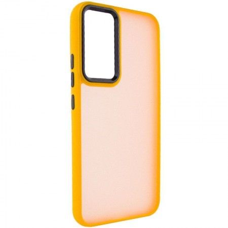 Чохол TPU+PC Lyon Frosted для Samsung Galaxy A05s Оранжевый (45397)