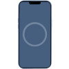 Чохол Silicone case (AAA) full with Magsafe and Animation для Apple iPhone 15 (6.1'') Синий (45489)