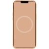 Чохол Silicone case (AAA) full with Magsafe and Animation для Apple iPhone 15 (6.1'') Оранжевый (45486)