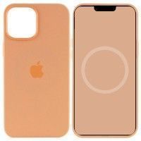 Чохол Silicone case (AAA) full with Magsafe and Animation для Apple iPhone 15 Plus (6.7'') Оранжевый (45496)