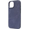 Чохол Denim with MagSafe для Apple iPhone 14 (6.1'') Блакитний (45515)