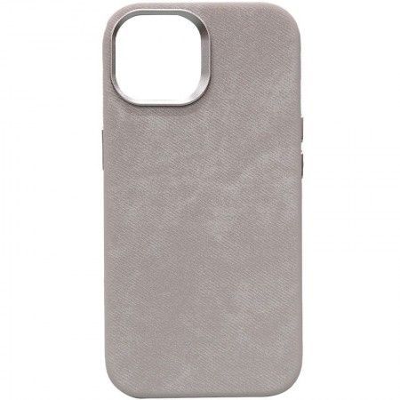 Чохол Denim with MagSafe для Apple iPhone 14 Pro (6.1'') Серый (45526)