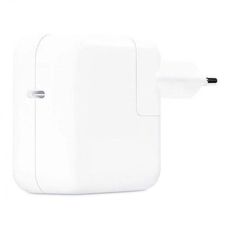 МЗП 30W USB-C Power Adapter for Apple (AAA) (box) Білий (45593)