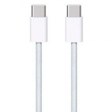 Дата кабель USB-C to USB-C FineWoven for Apple (AAA) (1m) (no box) Білий (45614)