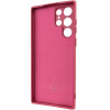 Чохол Silicone Cover Lakshmi Full Camera (A) для Samsung Galaxy S24 Ultra Бордовий (46587)