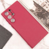 Чохол Silicone Cover Lakshmi Full Camera (A) для Samsung Galaxy S24 Ultra Бордовий (46587)