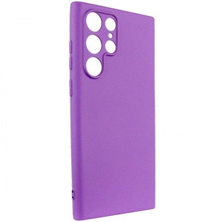 Чохол Silicone Cover Lakshmi Full Camera (A) для Samsung Galaxy S24 Ultra Фіолетовий (46599)