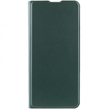 Шкіряний чохол книжка GETMAN Elegant (PU) для Motorola Moto E40 Зелёный (46303)