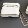 Шкіряний футляр Suitcase для навушників AirPods 3 Білий (46382)