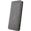Шкіряний чохол книжка GETMAN Cubic (PU) для Samsung Galaxy S23 FE Серый (46996)