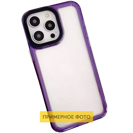 Чохол TPU+PC Colorside для Samsung Galaxy S21 FE Пурпурний (46667)
