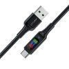 Дата кабель Acefast C7-04 USB-A to USB-C zinc alloy Черный (47960)