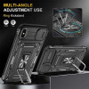 Ударостійкий чохол Camshield Army Ring для Apple iPhone XS Max (6.5'') Чорний (47094)