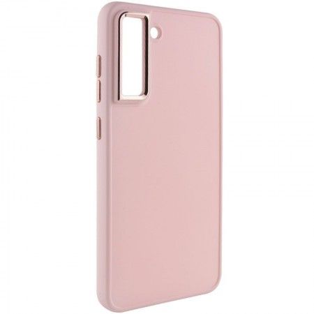 TPU чохол Bonbon Metal Style для Samsung Galaxy S24 Розовый (47138)