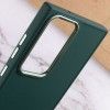 TPU чохол Bonbon Metal Style для Samsung Galaxy S24 Ultra Зелёный (47147)