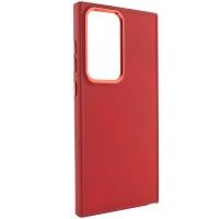 TPU чохол Bonbon Metal Style для Samsung Galaxy S24 Ultra Красный (47148)
