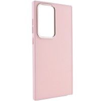 TPU чохол Bonbon Metal Style для Samsung Galaxy S24 Ultra Рожевий (47150)