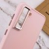 TPU чохол Bonbon Metal Style для Samsung Galaxy S24+ Розовый (47162)