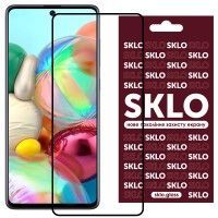 Захисне скло SKLO 3D (full glue) для Samsung Galaxy M34 5G Чорний (47168)