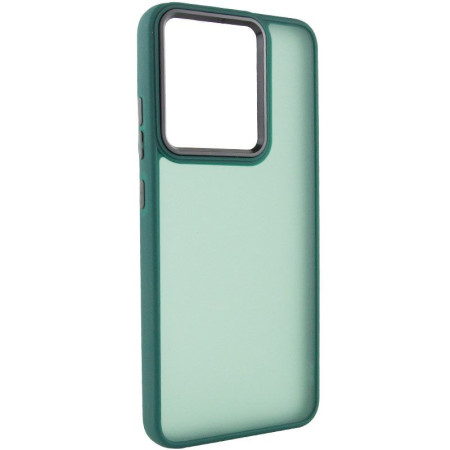 Чохол TPU+PC Lyon Frosted для Xiaomi Redmi 13C / Poco C65 Зелений (47495)