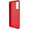 TPU чохол Bonbon Metal Style with MagSafe для Samsung Galaxy S24 Червоний (46768)