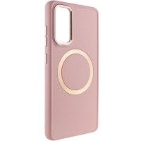 TPU чохол Bonbon Metal Style with MagSafe для Samsung Galaxy S24 Розовый (46769)