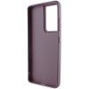 TPU чохол Bonbon Metal Style with MagSafe для Samsung Galaxy S24 Ultra Бордовый (46775)