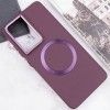 TPU чохол Bonbon Metal Style with MagSafe для Samsung Galaxy S24 Ultra Бордовый (46775)