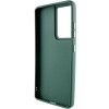 TPU чохол Bonbon Metal Style with MagSafe для Samsung Galaxy S24 Ultra Зелений (46776)