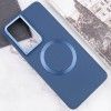 TPU чохол Bonbon Metal Style with MagSafe для Samsung Galaxy S24 Ultra Синий (46780)