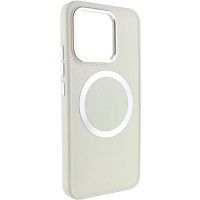 TPU чохол Bonbon Metal Style with MagSafe для Xiaomi 14 Белый (46748)