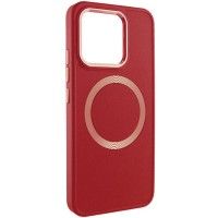 TPU чохол Bonbon Metal Style with MagSafe для Xiaomi 14 Червоний (46751)