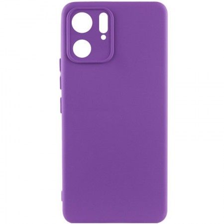 Чохол Silicone Cover Lakshmi Full Camera (A) для Motorola Edge 40 Фиолетовый (47257)