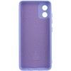 Чохол Silicone Cover Lakshmi Full Camera (A) для Motorola Moto E13 Сиреневый (47266)