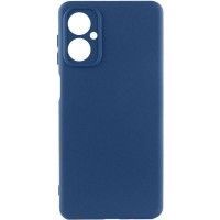 Чохол Silicone Cover Lakshmi Full Camera (A) для Motorola Moto G14 Синій (47290)