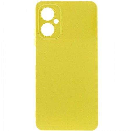 Чохол Silicone Cover Lakshmi Full Camera (A) для Motorola Moto G14 Желтый (47280)