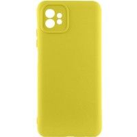 Чохол Silicone Cover Lakshmi Full Camera (A) для Motorola Moto G32 Желтый (47295)
