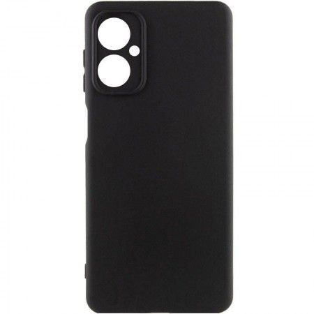 Чохол Silicone Cover Lakshmi Full Camera (A) для Motorola Moto G54 Черный (47318)